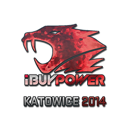 ibuypower holo sticker, katowice 2014