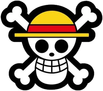 the straw hat pirates jolly roger sticker